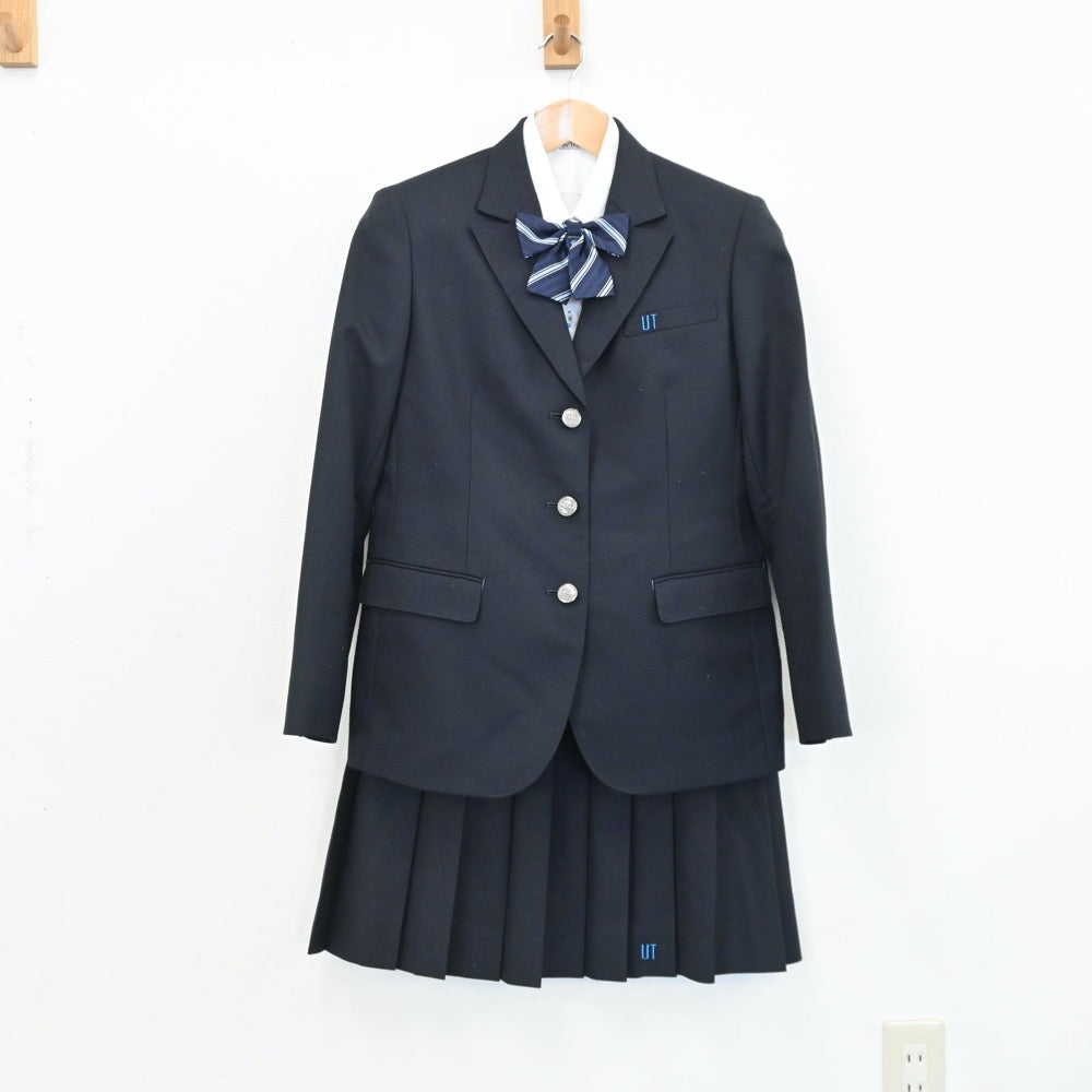 中古制服】大阪府 上宮太子高等学校 女子制服 5点（ブレザー・シャツ