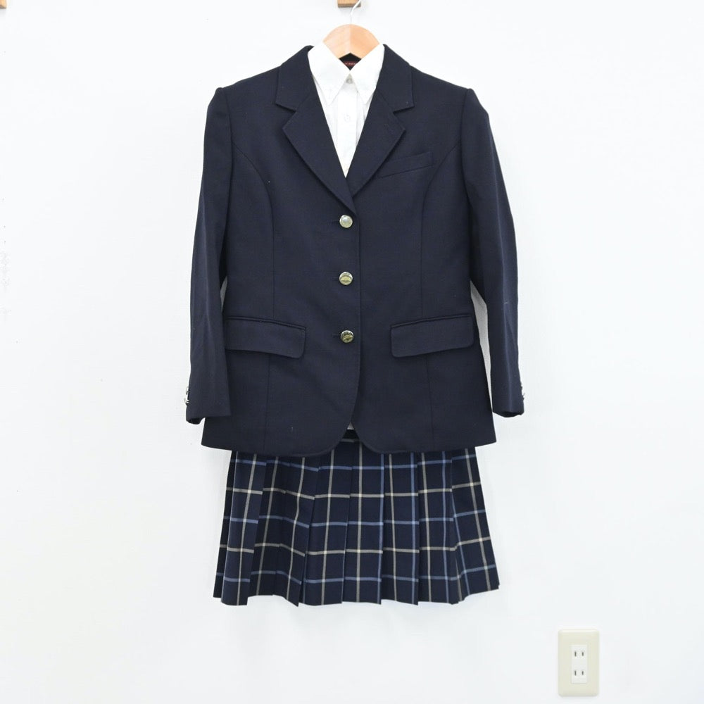 中古制服】群馬県 高崎商科大学附属高等学校 女子制服 4点（ブレザー・シャツ・ニットベスト・スカート）sf008820【リサイクル学生服】 |  中古制服通販パレイド