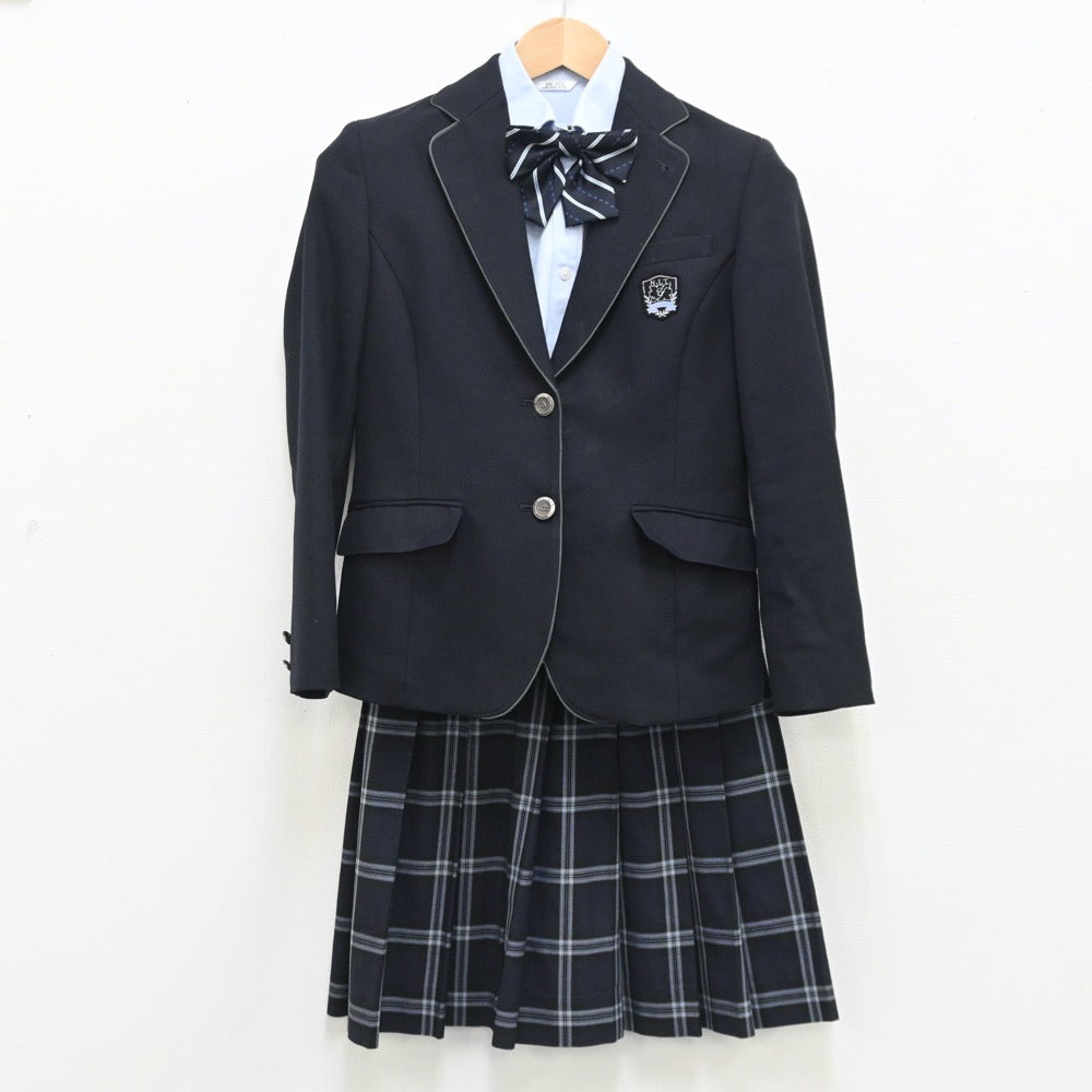 中古制服】鳥取県 国立米子工業高等専門学校 女子制服 5点（ブレザー・シャツ・スカート・ベスト）sf008878【リサイクル学生服】 |  中古制服通販パレイド