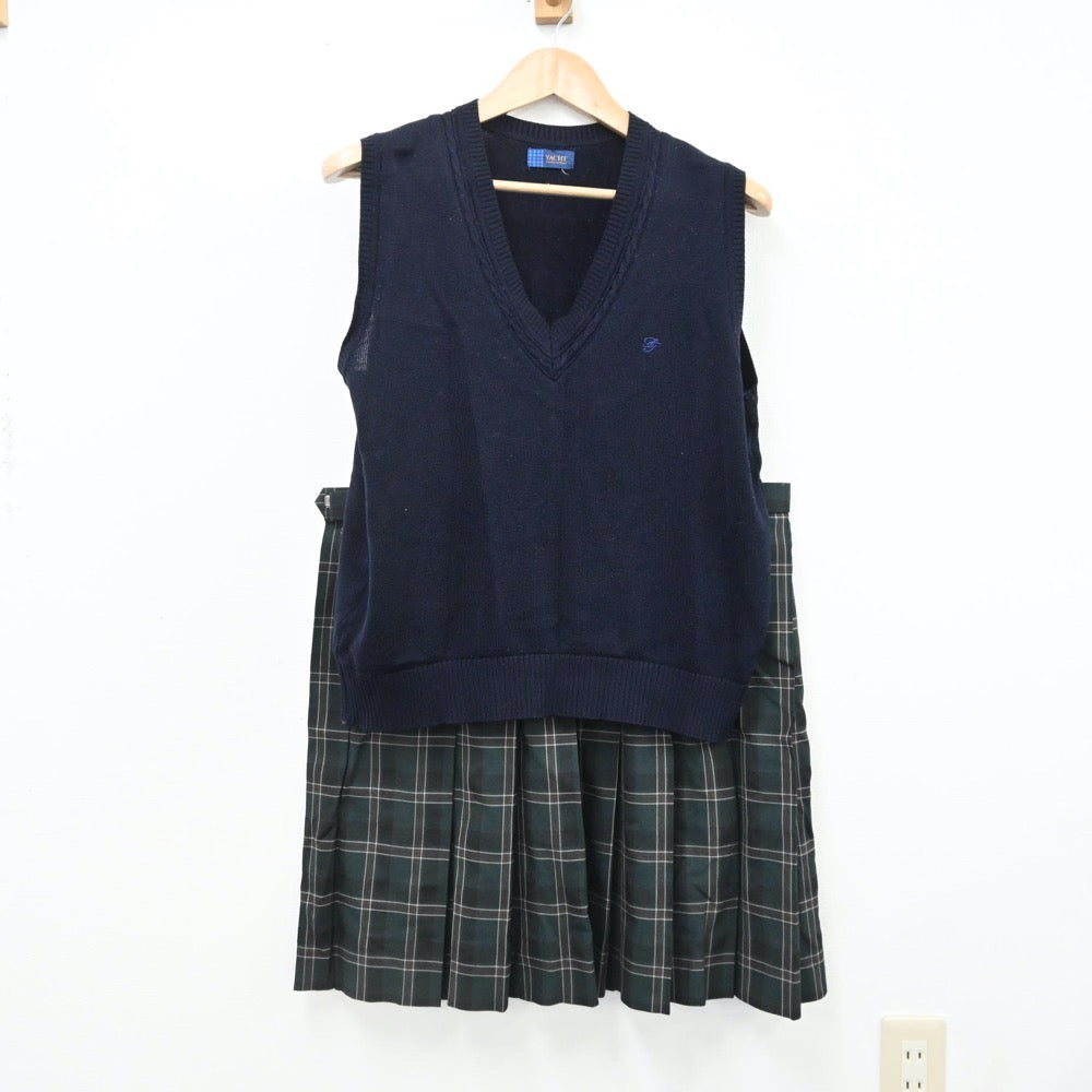 中古制服】千葉県 千葉県立東金商業高等学校 女子制服 2点