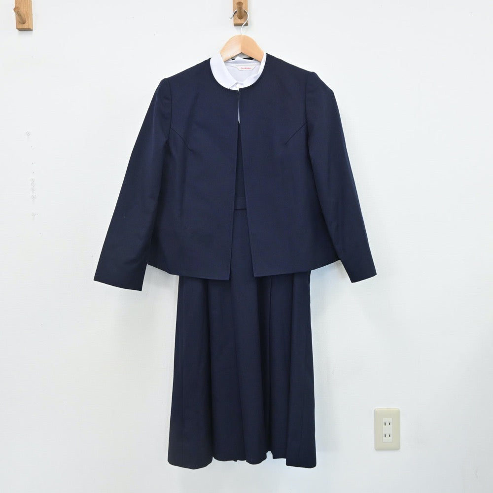 中古制服】和歌山県 和歌山信愛高等学校 女子制服 5点（ブレザー