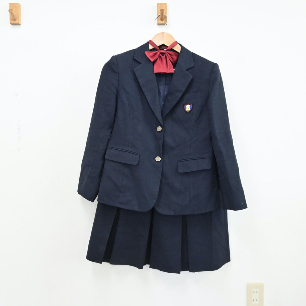 中古制服】岡山県 おかやま山陽高等学校 女子制服 4点（ブレザー・ニット・スカート）sf009147【リサイクル学生服】 | 中古制服通販パレイド