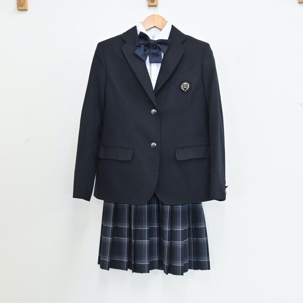 中古制服】京都府 京都精華学園高等学校 女子制服 4点（ブレザー・シャツ・スカート）sf009205【リサイクル学生服】 | 中古制服通販パレイド