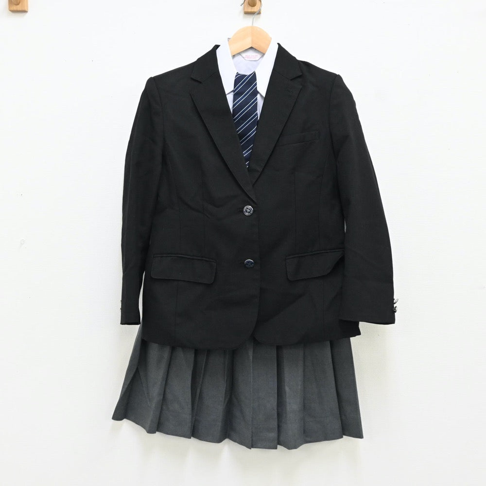 中古制服】群馬県 西邑楽高等学校 女子制服 5点（ブレザー