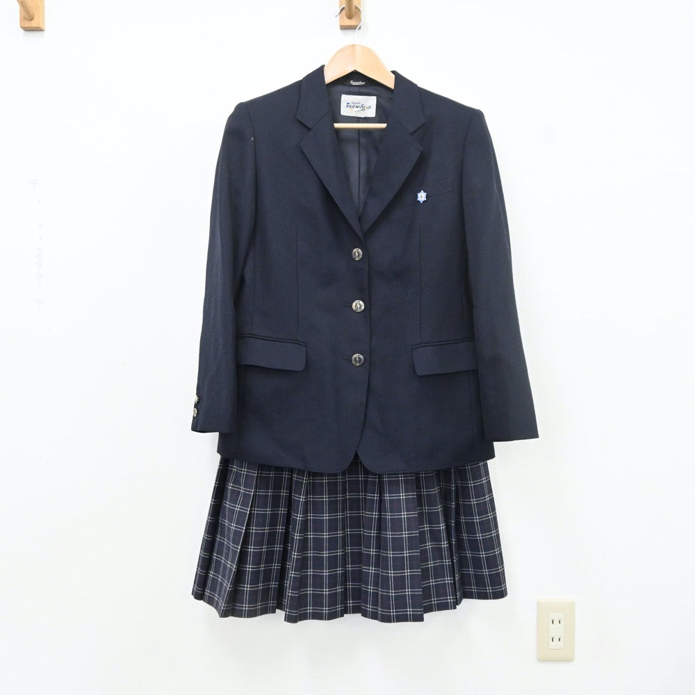 中古制服】栃木県 星が丘中学校 女子制服 3点（ブレザー