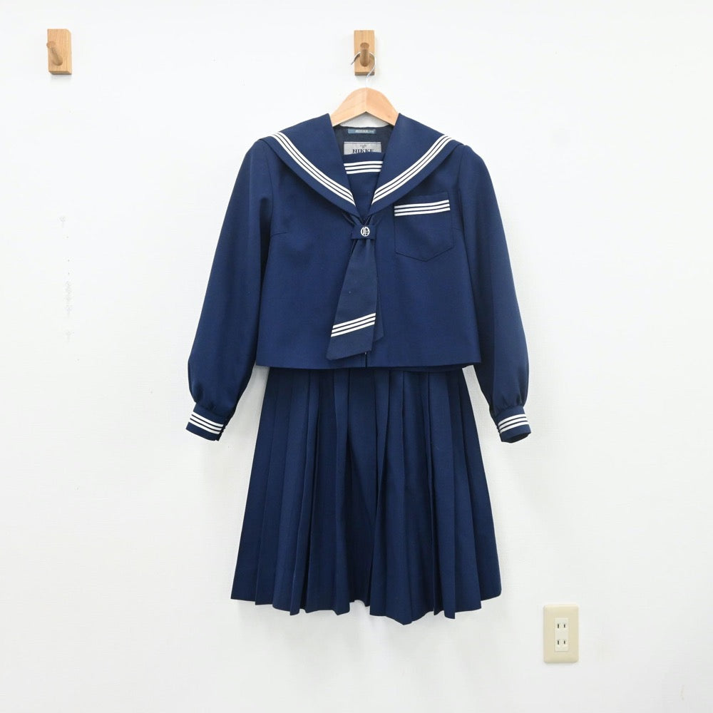 中古制服】兵庫県 姫路市立大津中学校 女子制服 4点（セーラー服・スカート）sf009567【リサイクル学生服】 | 中古制服通販パレイド