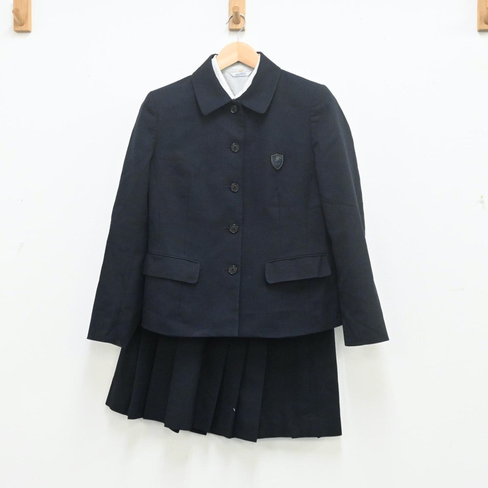 【中古】千葉県 昭和学園高等学校 女子制服 3点（ブレザー・シャツ・スカート）sf009635