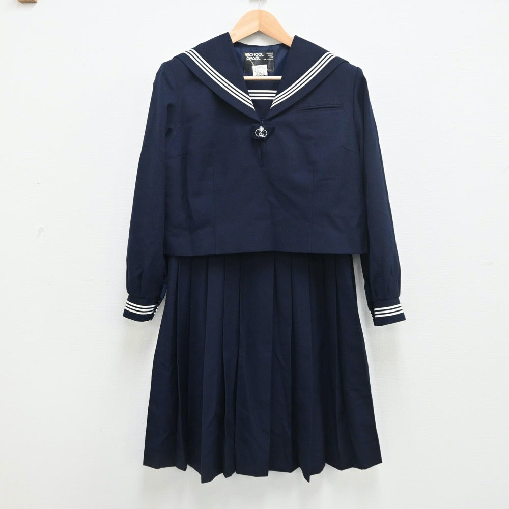 中古制服】埼玉県 春日部市立東中学校 女子制服 2点（セーラー服・ジャンパースカート）sf010061【リサイクル学生服】 | 中古制服通販パレイド