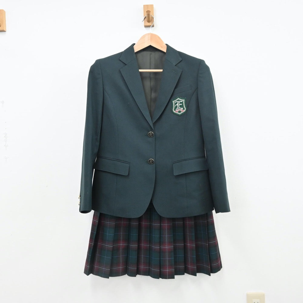 中古制服】茨城県 江戸川学園取手高等学校 女子制服 3点（ブレザー・スカート）sf010123【リサイクル学生服】 | 中古制服通販パレイド