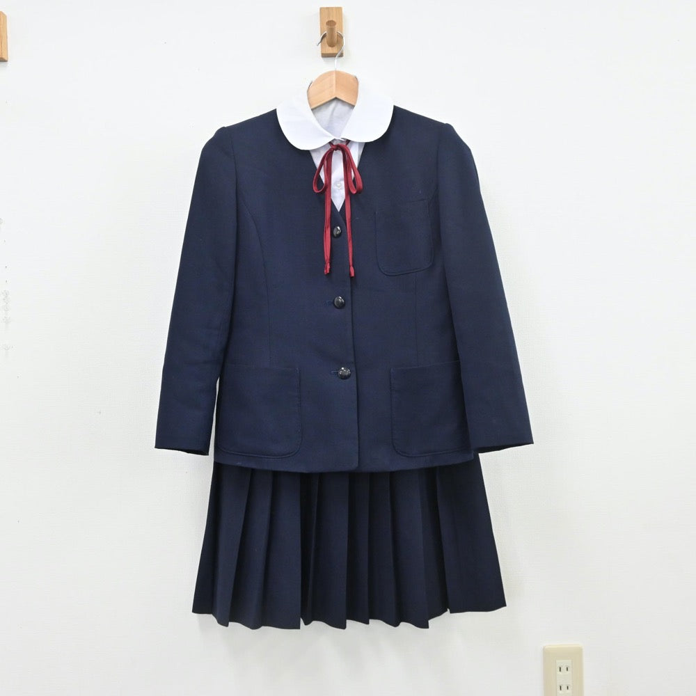 中古制服】奈良県 大瀬中学校 女子制服 4点（ブレザー・シャツ・スカート）sf010130【リサイクル学生服】 | 中古制服通販パレイド