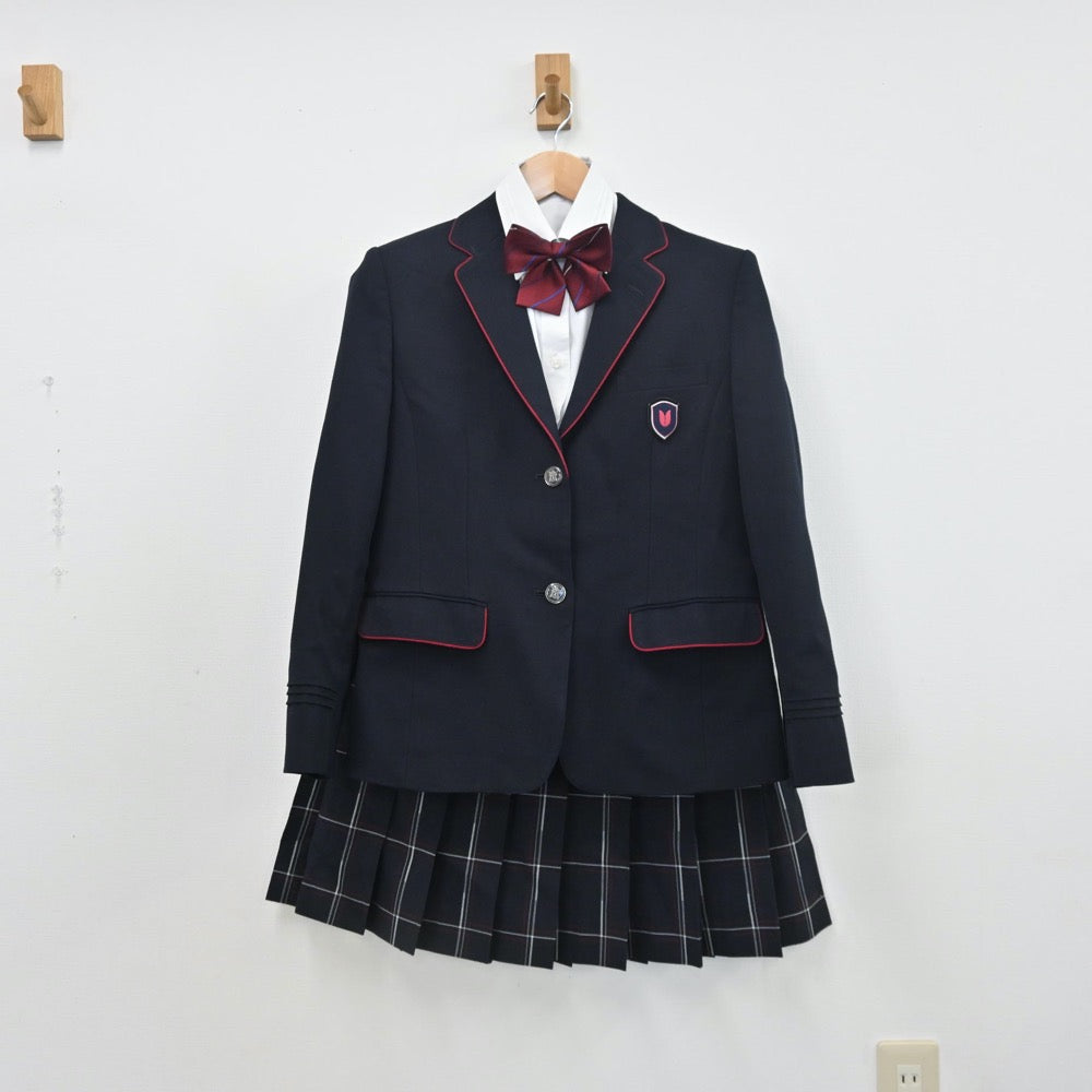 中古制服】神奈川県 英理女子学院高等学校 女子制服 6点（ブレザー・シャツ・スカート）sf010266【リサイクル学生服】 | 中古制服通販パレイド