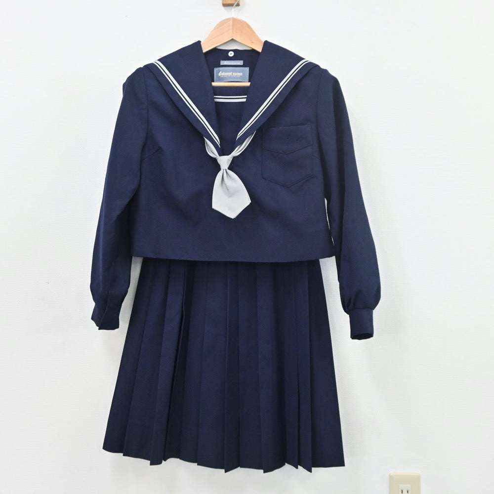 中古制服】大阪府 四天王寺中学校 女子制服 5点（セーラー服・セーラー服・スカート）sf010548【リサイクル学生服】 | 中古制服通販パレイド