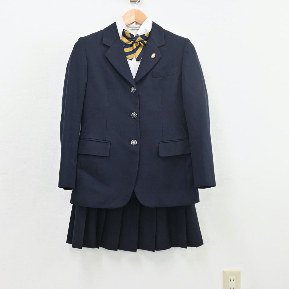 中古制服】宮崎県 都城高等学校 女子制服 9点（ブレザー・シャツ