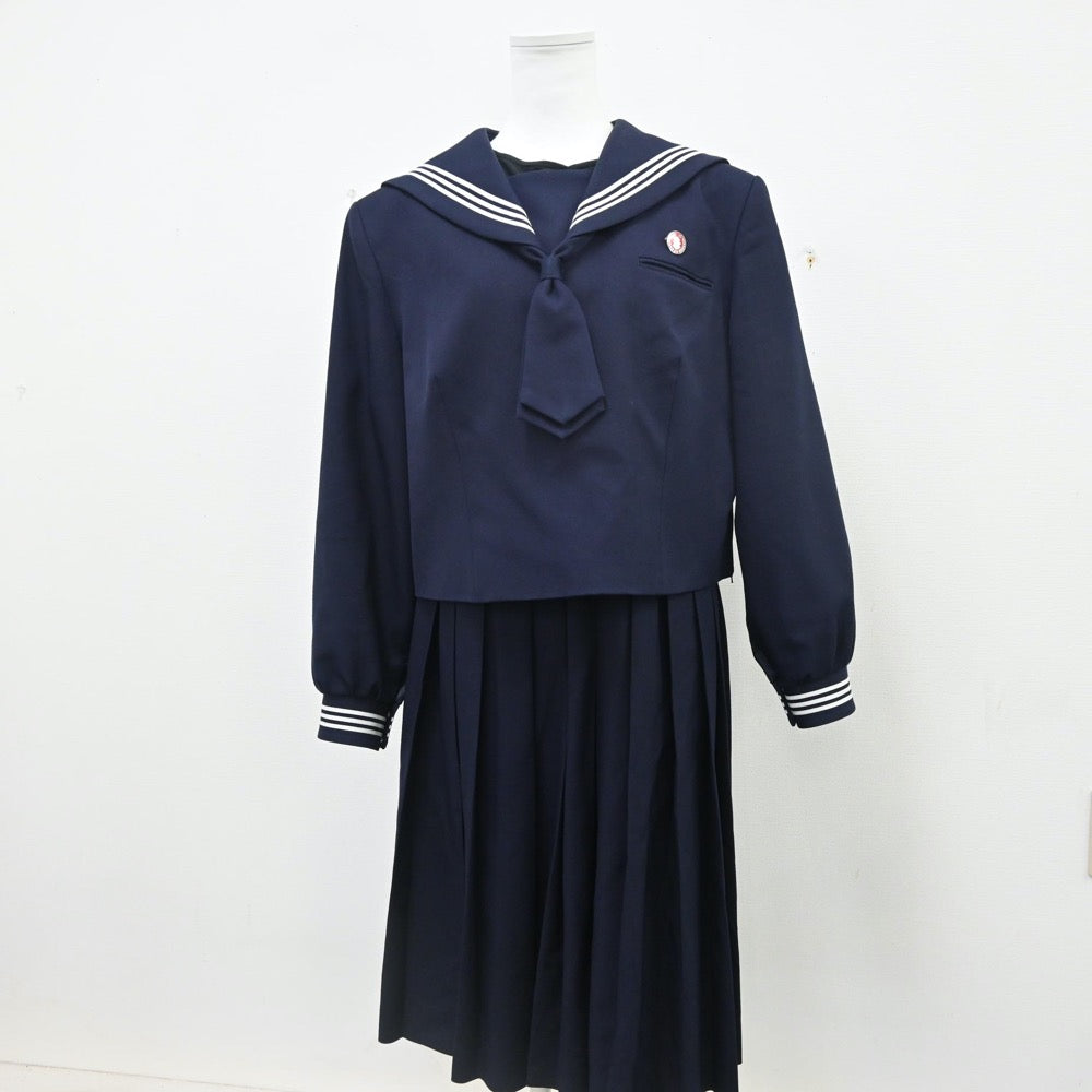 中古制服】千葉県 和洋国府台女子中学校 女子制服 4点（セーラー服・スカート）sf010636【リサイクル学生服】 | 中古制服通販パレイド