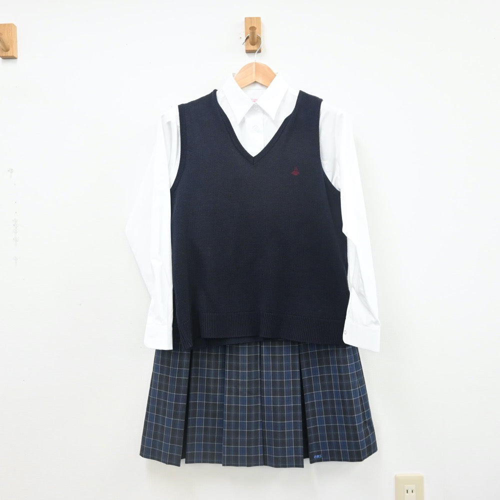 札幌大谷中制服男子 （ブレザー、スラックス、ベスト、ネクタイ）