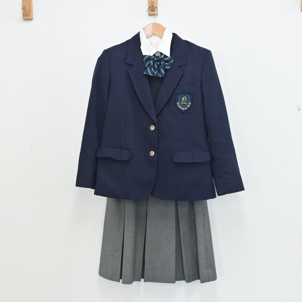 中古制服】埼玉県 埼玉県立南稜高等学校 女子制服 4点（ブレザー・シャツ・ニット・スカート）sf010738【リサイクル学生服】 | 中古制服 通販パレイド