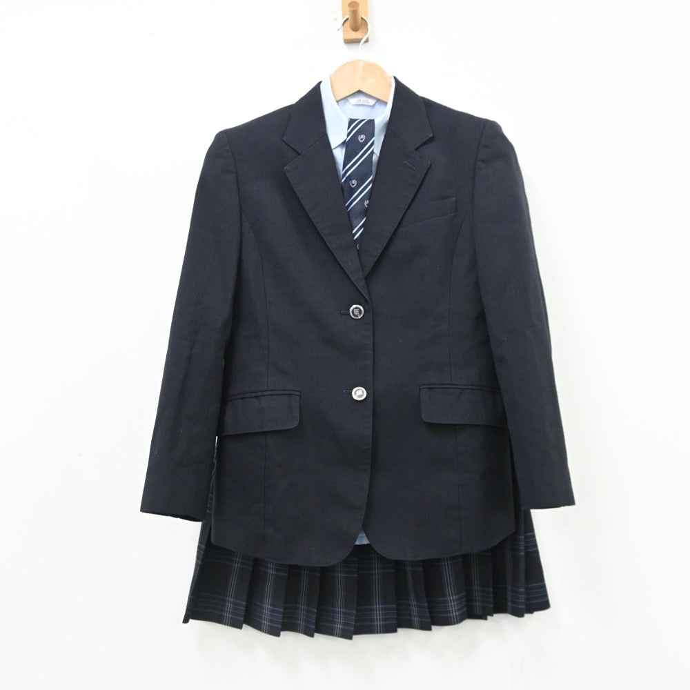 中古制服】東京都 目黒学院高等学校 女子制服 6点（ブレザー・シャツ