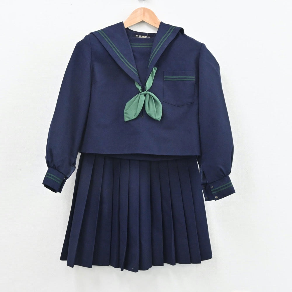 中古制服】奈良県 高田西中学校 女子制服 3点（セーラー服・スカート）sf011006【リサイクル学生服】 | 中古制服通販パレイド