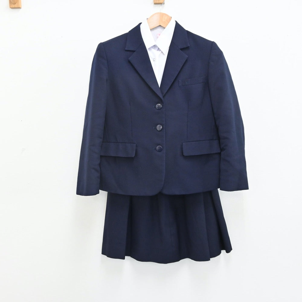 【中古】埼玉県 所沢西高等学校 女子制服 4点（ブレザー・シャツ・ベスト・スカート）sf011017