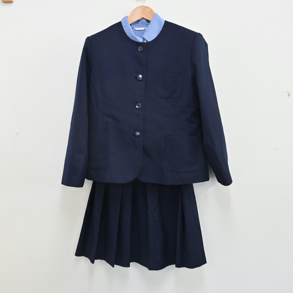 中古制服】岡山県 岡山市立高島中学校 女子制服 4点(ブレザー 中古制服】岡山県 岡山市立高島中学校 女子制服 4点(ブレザー