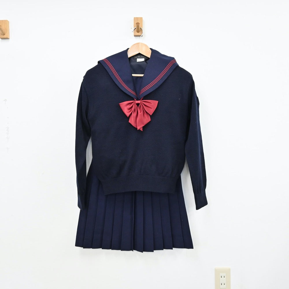 中古制服】神奈川県 横浜隼人高等学校 女子制服 6点（セーラー服・ニット・スカート）sf011053【リサイクル学生服】 | 中古制服通販パレイド