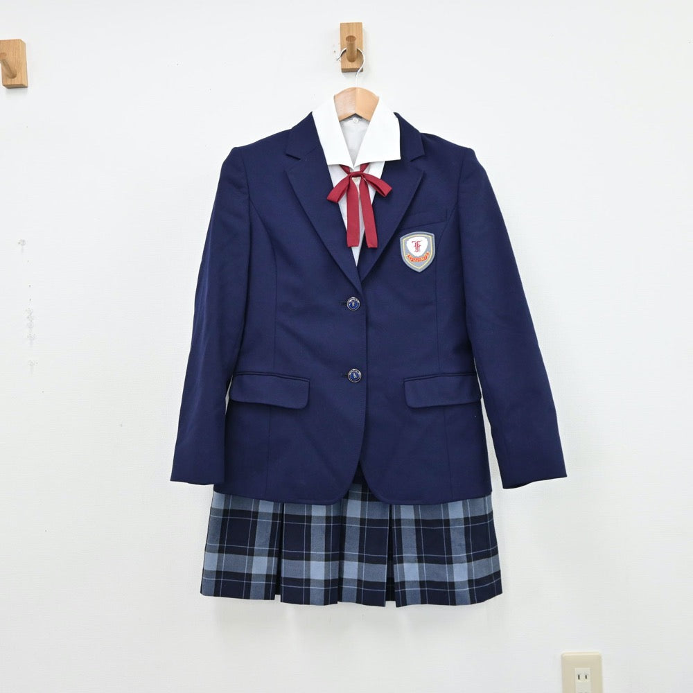 中古制服】東京都 富士見高等学校 女子制服 5点（ブレザー・シャツ・スカート）sf011059【リサイクル学生服】 | 中古制服通販パレイド