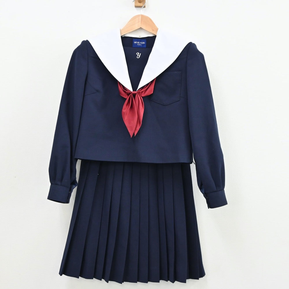 中古制服】岐阜県 陽南中学校 女子制服 4点（セーラー服・スカート）sf011187【リサイクル学生服】 | 中古制服通販パレイド