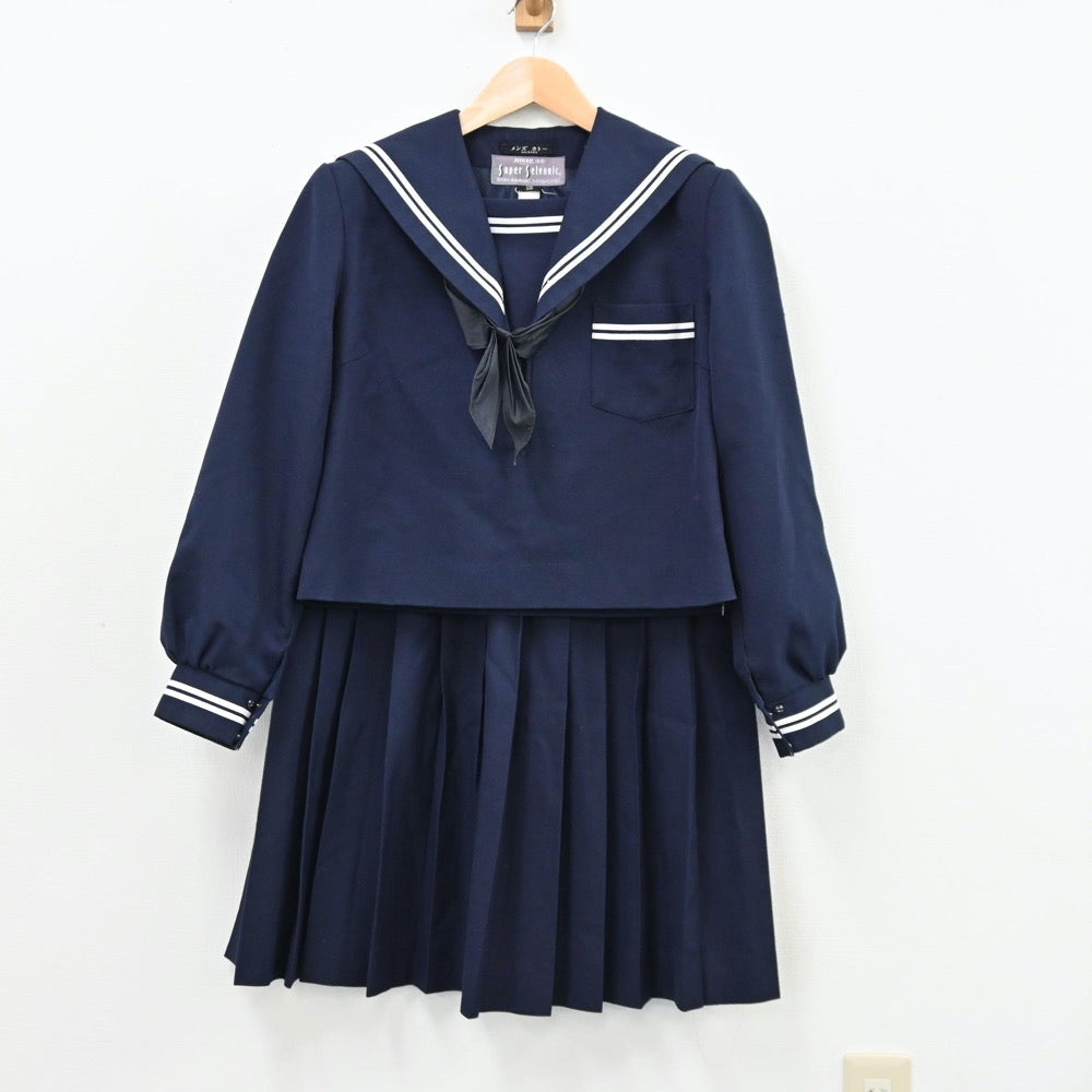 中古制服】兵庫県 松陽高等学校 女子制服 7点（ブレザー・シャツ
