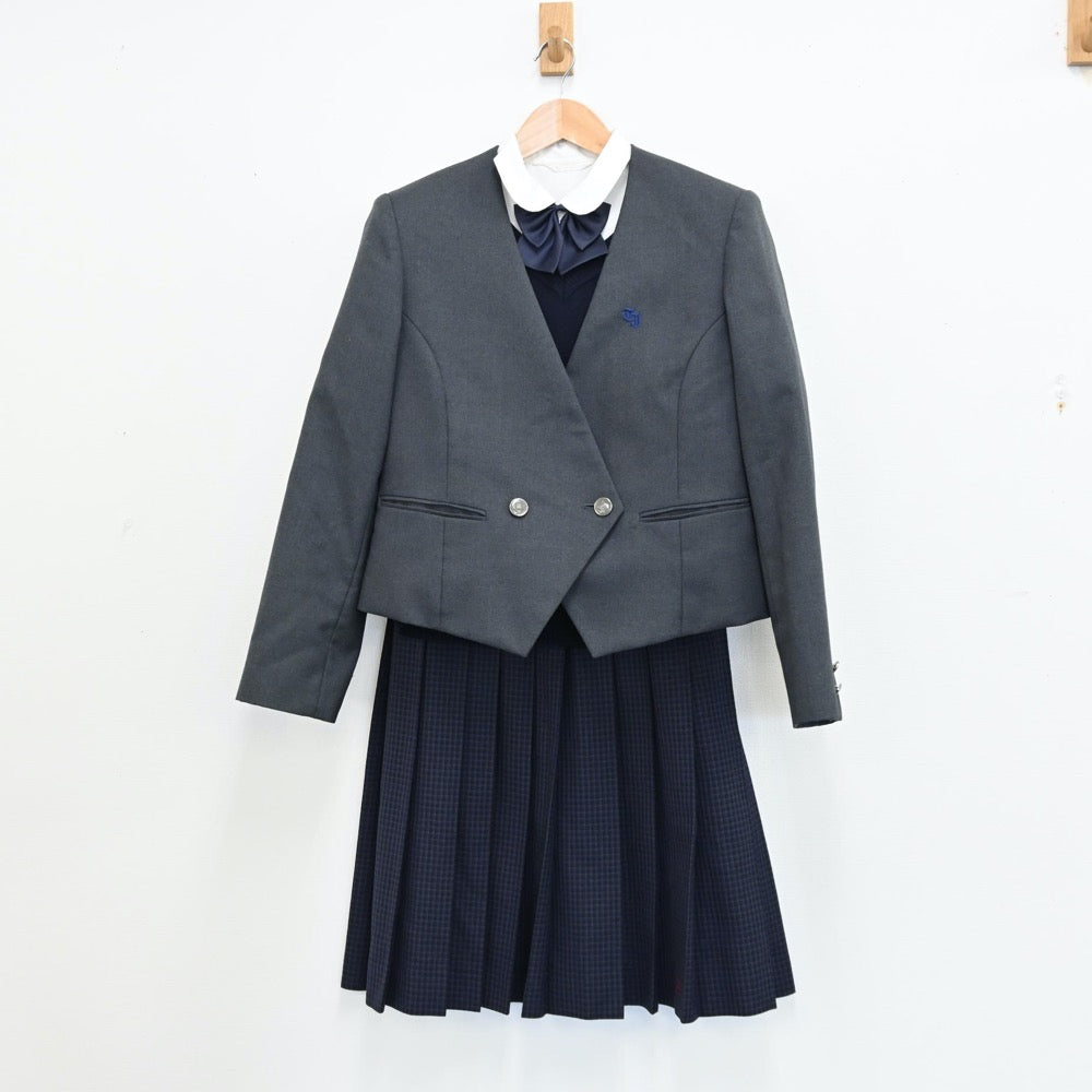 中古制服】岐阜県 岐阜県立東濃実業高校 女子制服 5点（ブレザー・ニット・シャツ・スカート）sf011339【リサイクル学生服】 | 中古制服 通販パレイド