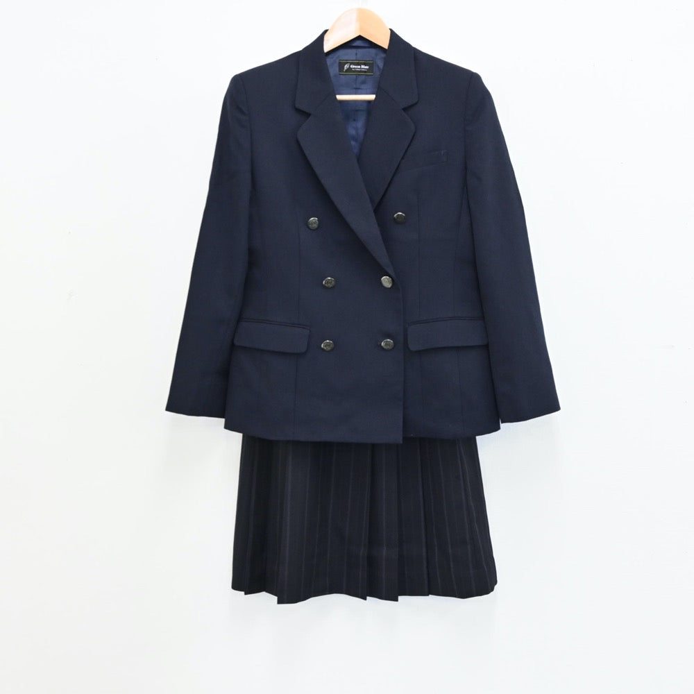 【中古】埼玉県 埼玉県立久喜高等学校 女子制服 3点（ブレザー・スカート）sf011351