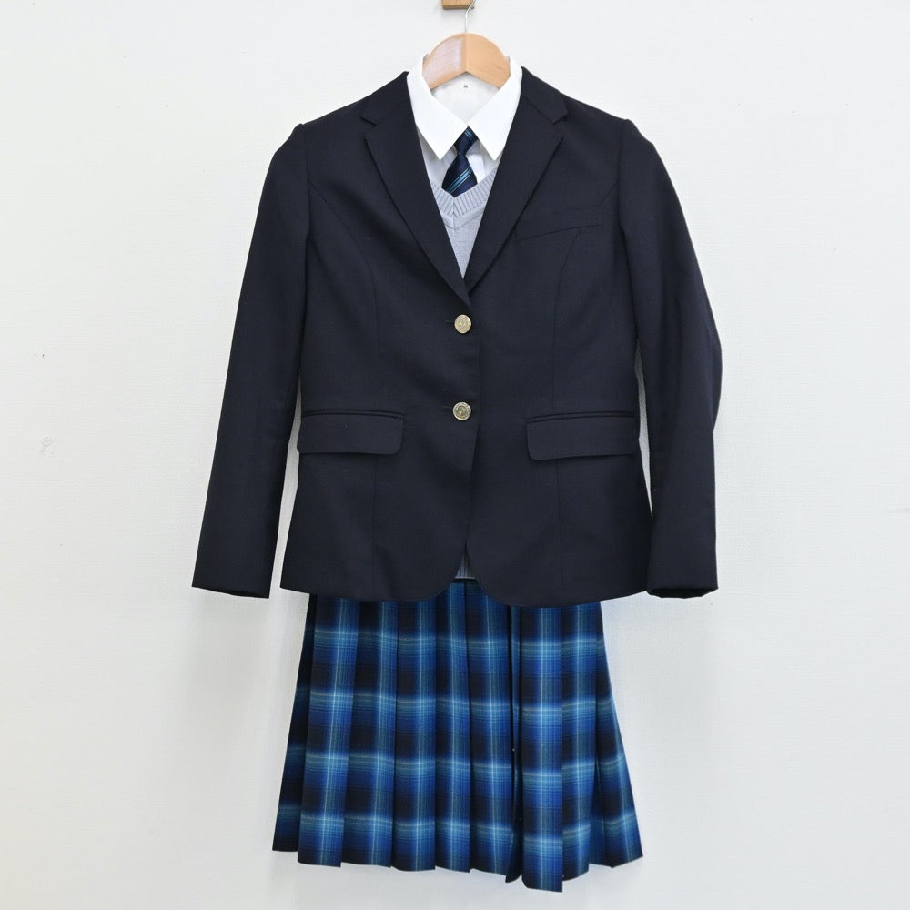 中古制服】東京都 和洋九段女子中学校 女子制服 5点（ブレザー・シャツ