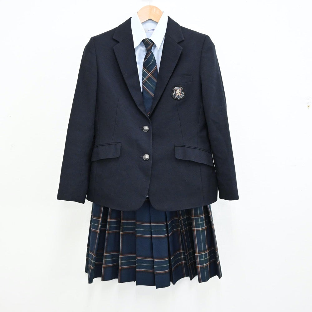 中古制服】大阪府 追手門学院大手前高等学校 女子制服 5点（ブレザー