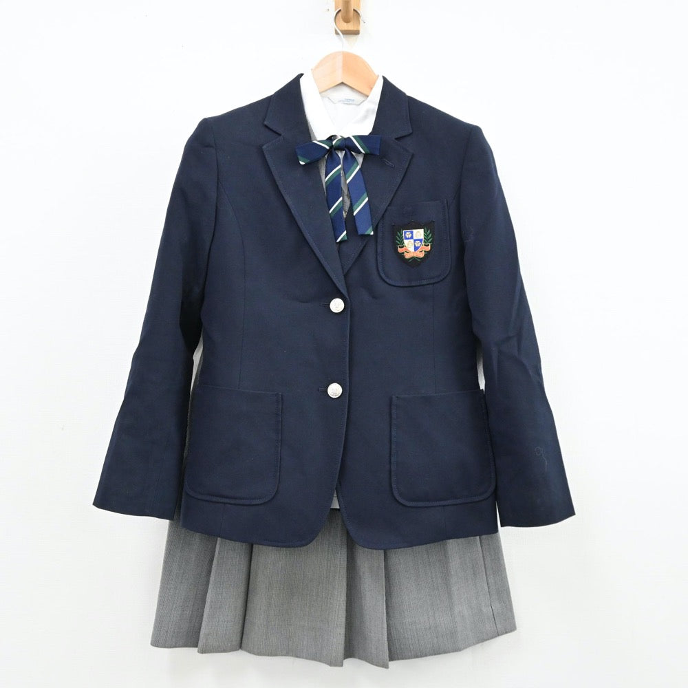 中古制服】福岡県 玄界高等学校 女子制服 6点（ブレザー・ニット・シャツ・ベスト・スカート）sf011533【リサイクル学生服】 | 中古制服 通販パレイド