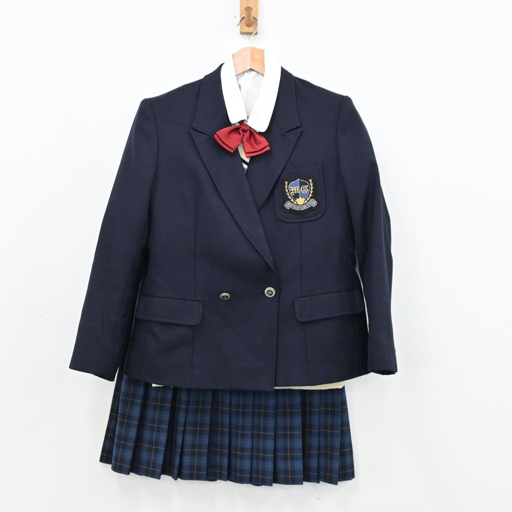 中古制服】島根県 女子高等学校 女子制服 5点（ブレザー・シャツ・ニット・スカート）sf011558【リサイクル学生服】 | 中古制服通販パレイド