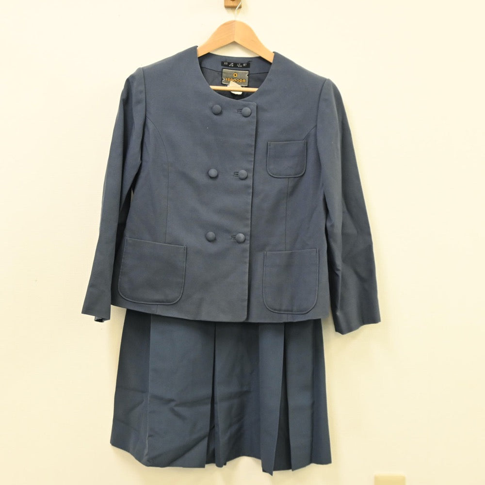 【中古】岩手県 上田中学校 女子制服 3点（ブレザー・スカート）sf011763