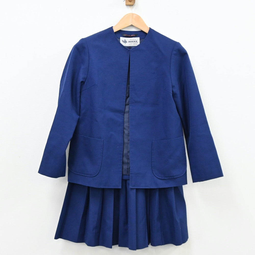 【中古】埼玉県 笹目中学校 女子制服 3点（ブレザー・ベスト・スカート）sf011888