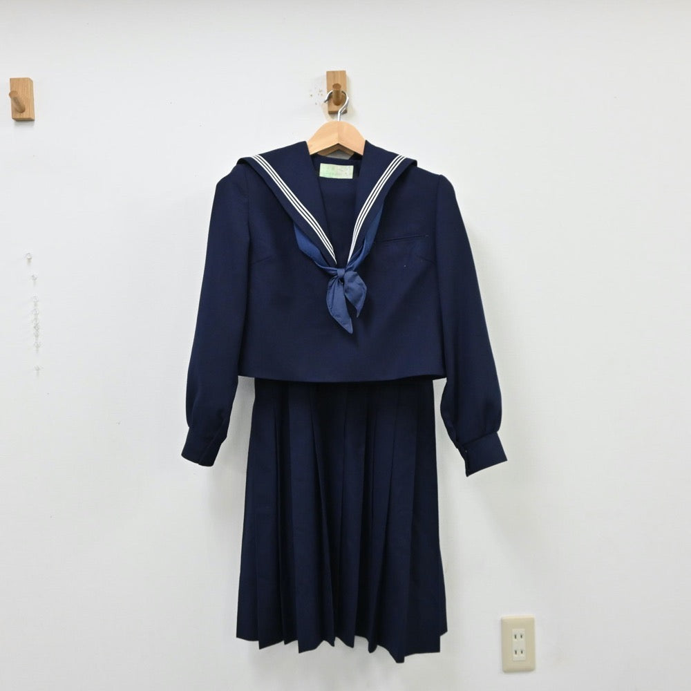 中古制服】福岡県 友泉中学校 女子制服 3点（セーラー服・ジャンパースカート）sf012067【リサイクル学生服】 | 中古制服通販パレイド