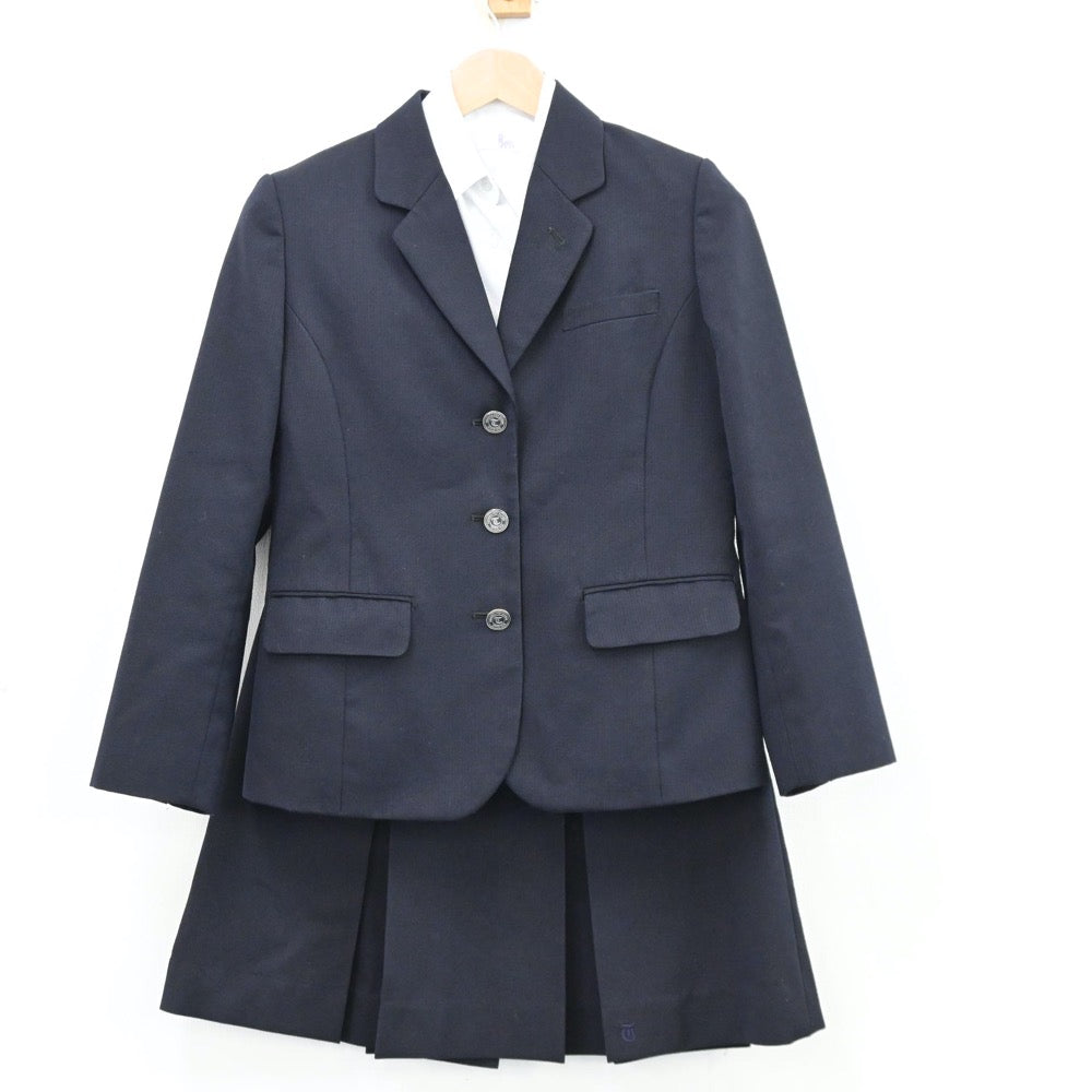 【中古】埼玉県 豊岡高等学校 女子制服 4点（ブレザー・シャツ・スカート）sf012144