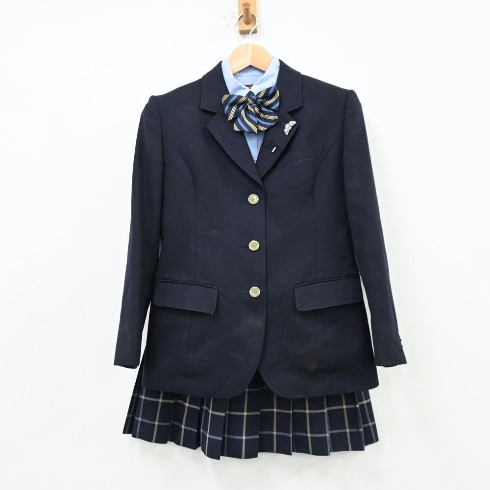 中古制服】群馬県 高崎商科大学附属高等学校 女子制服 4点（ブレザー・シャツ・スカート）sf012244【リサイクル学生服】 | 中古制服通販パレイド