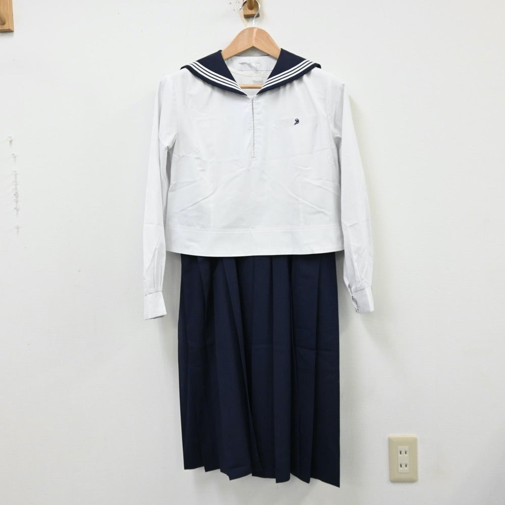 中古制服】広島県 広島山陽学園山陽高等学校 女子制服 3点（セーラー服・ジャンパースカート）sf012294【リサイクル学生服】 | 中古制服 通販パレイド