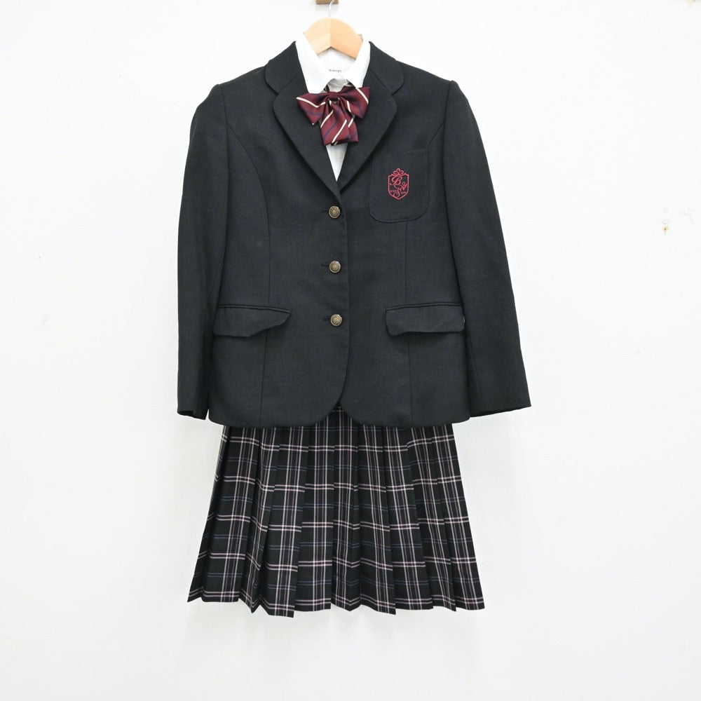 梅花高等学校　5点（ブレザー・ニット・シャツ・スカート）sf012547【リサイクル学生服】　女子制服　中古制服】大阪府　中古制服通販パレイド