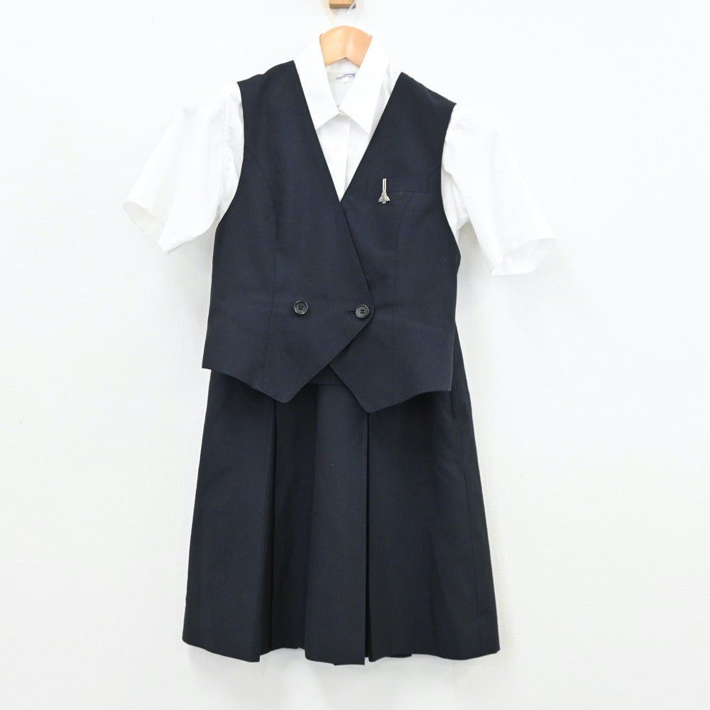 中古制服】埼玉県 埼玉県立川口北高等学校 女子制服 4点（ベスト・シャツ・スカート）sf012576【リサイクル学生服】 | 中古制服通販パレイド