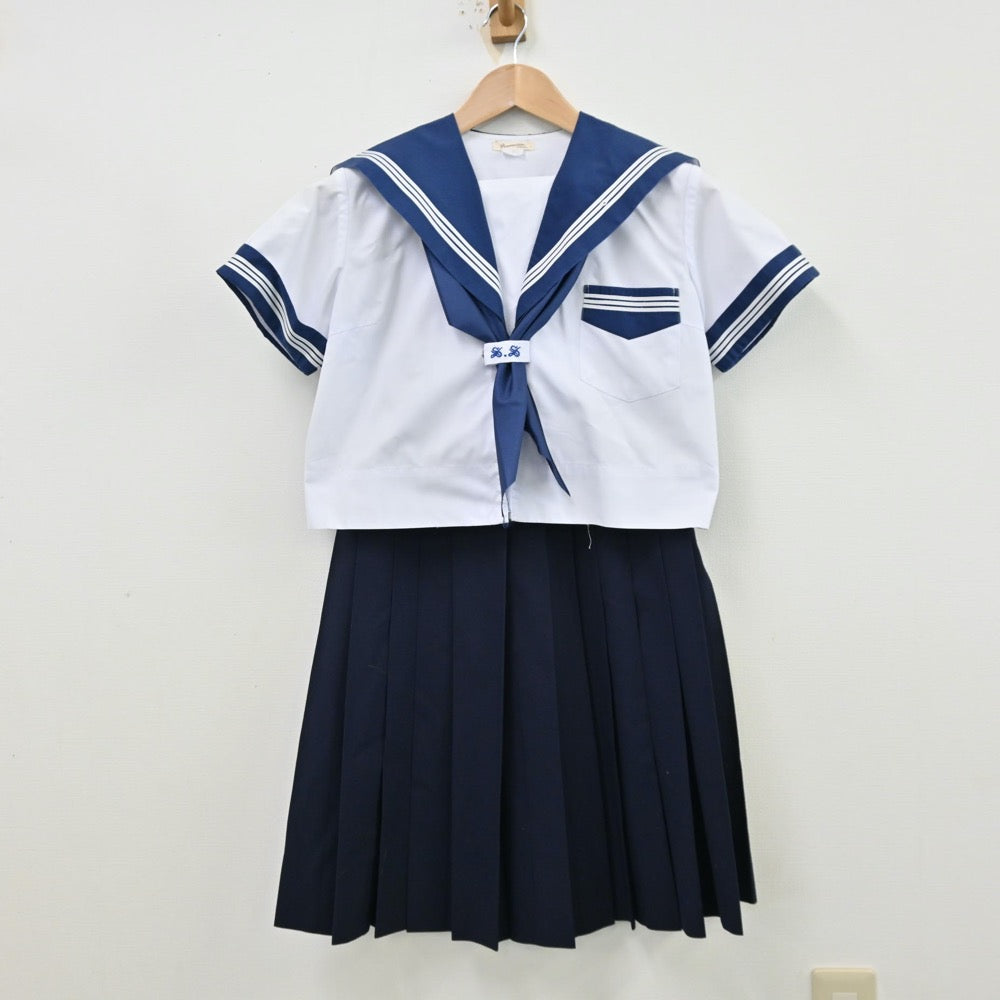 中古制服】大阪府 大阪成蹊女子高等学校 女子制服 5点（セーラー服・スカート）sf012801【リサイクル学生服】 | 中古制服通販パレイド