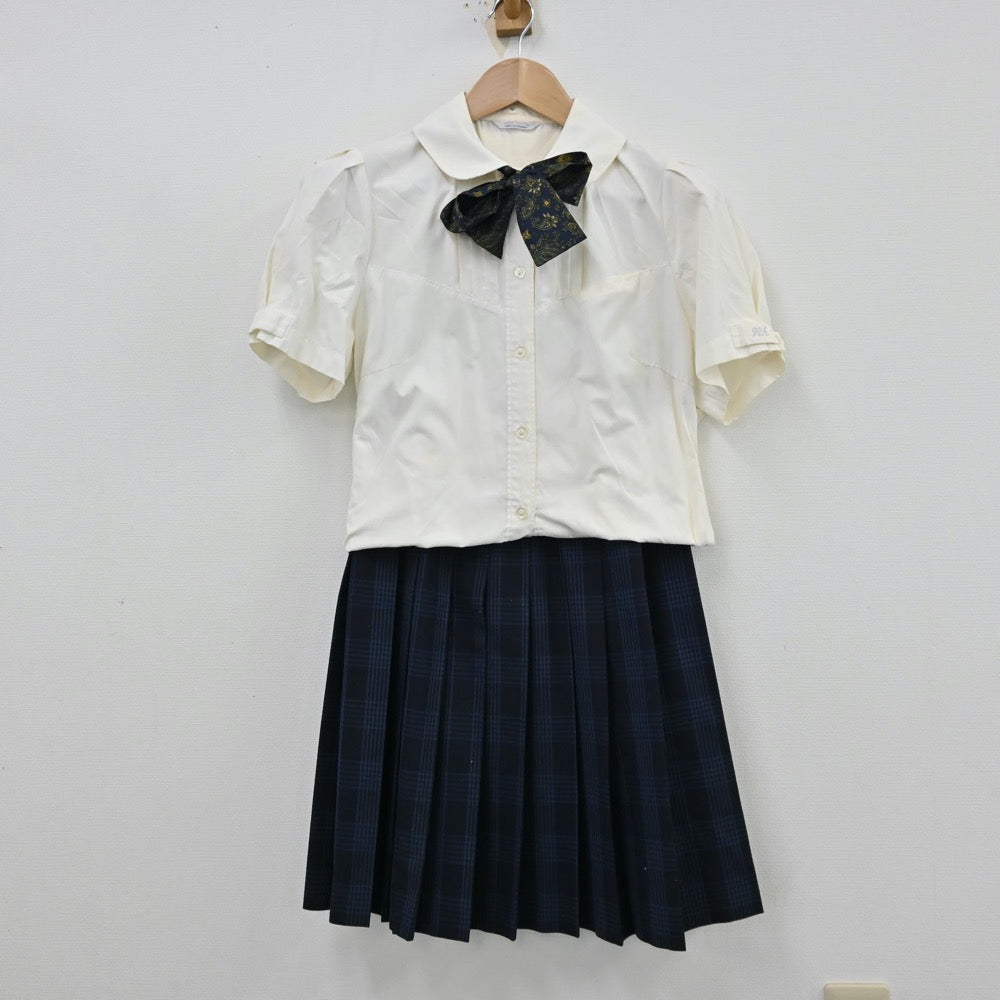 中古制服】長崎県 長崎日本大学高等学校 女子制服 5点（シャツ・スカート）sf012829【リサイクル学生服】 | 中古制服通販パレイド