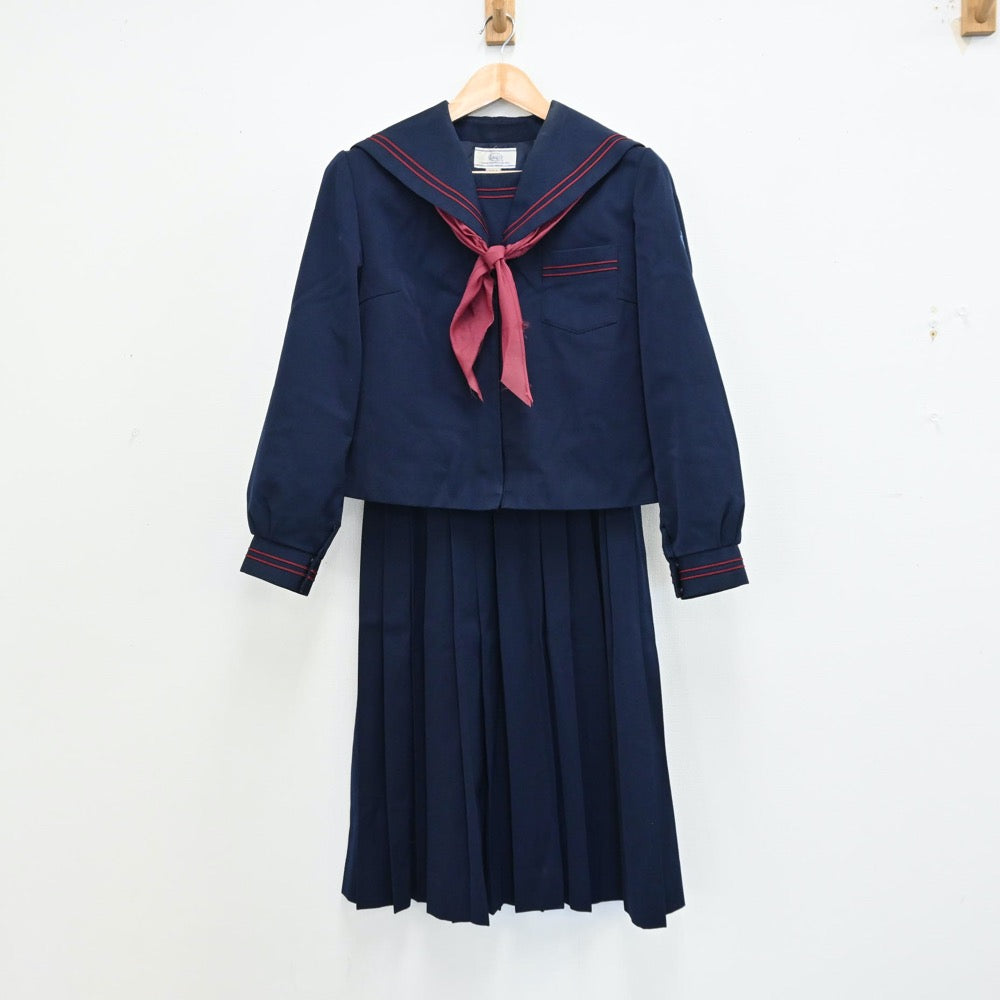 中古制服】鹿児島県 鹿児島県枕崎市立桜山中学校 女子制服 4点