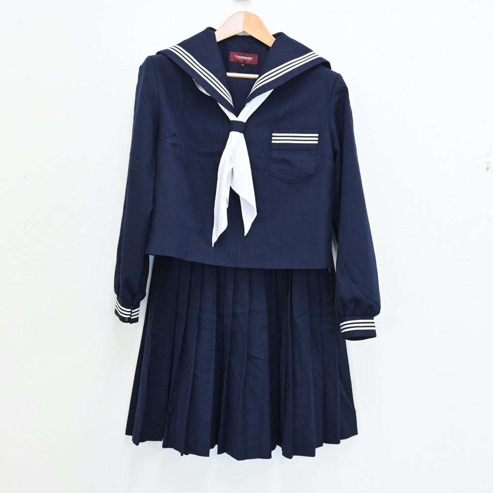 中古制服】兵庫県 小野市立小野中学校 女子制服 3点（セーラー服・スカート）sf013070【リサイクル学生服】 | 中古制服通販パレイド