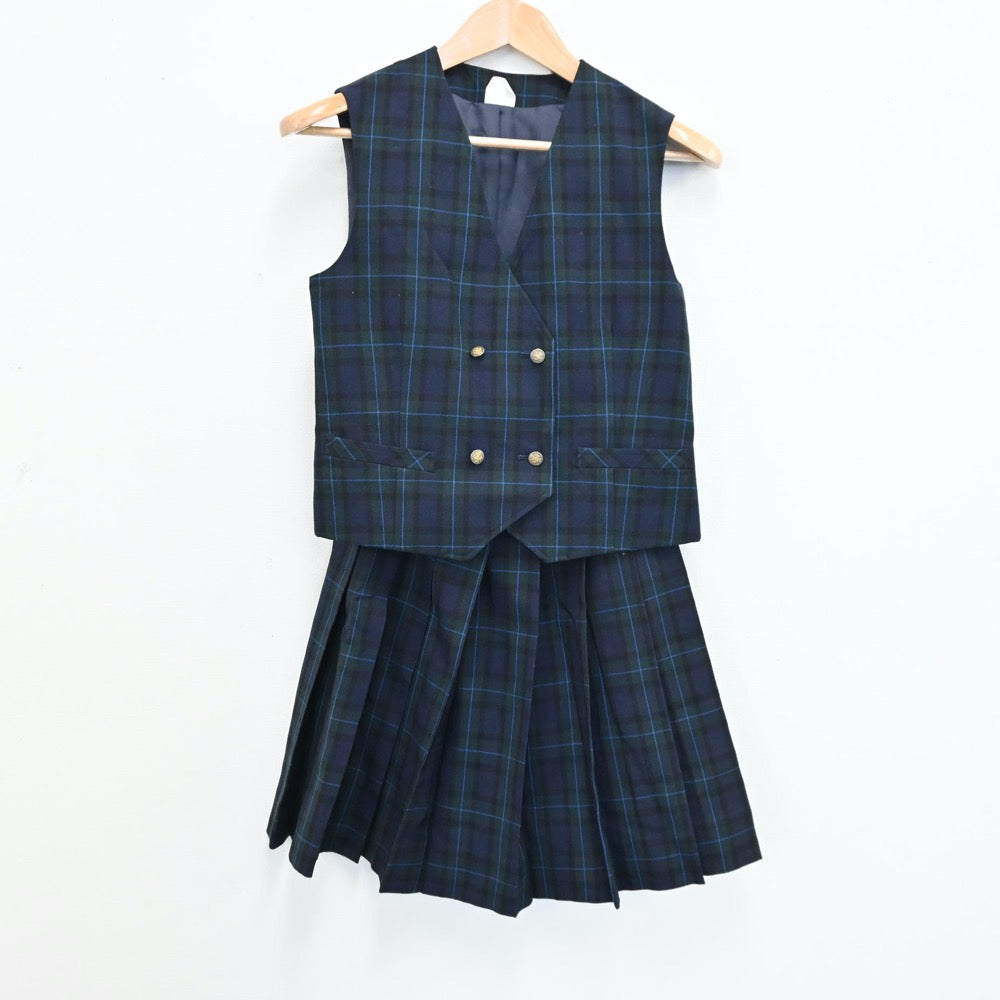 中古制服】東京都 私立東京高等学校 女子制服 3点（ベスト・スカート・スカート）sf013076【リサイクル学生服】 | 中古制服通販パレイド