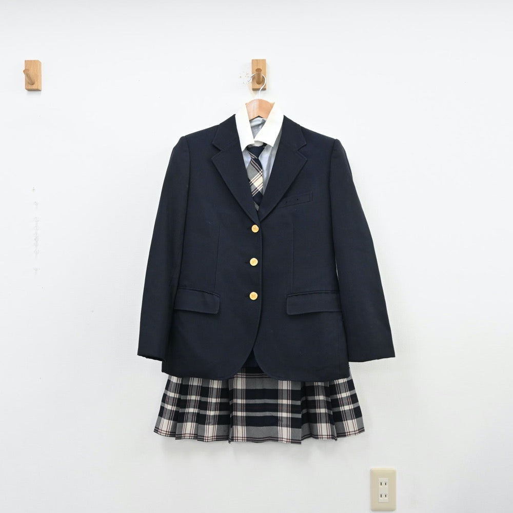 中古制服】東京都 駒澤学園女子高等学校 女子制服 6点（ブレザー・シャツ・ニット・スカート）sf013081【リサイクル学生服】 | 中古制服 通販パレイド