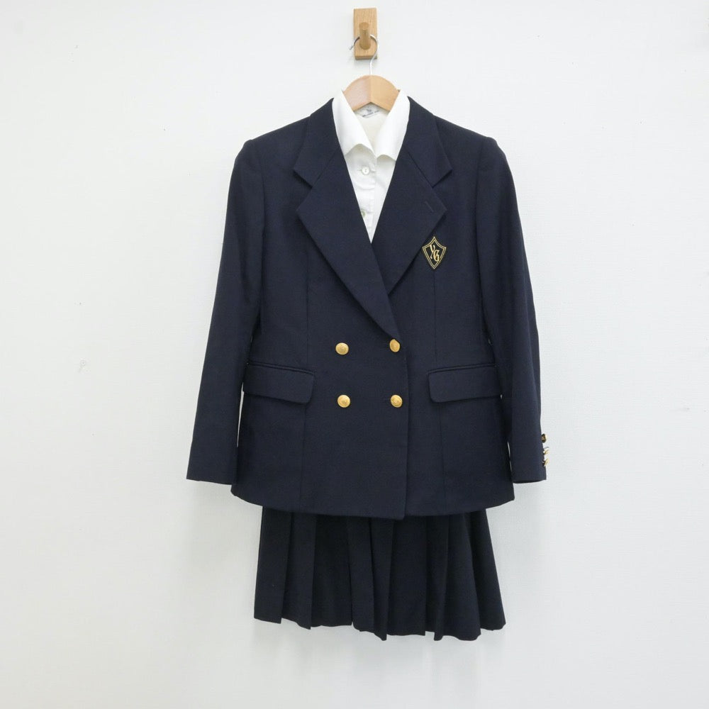 中古制服】神奈川県 横浜女学院中学高等学校 女子制服 4点（ブレザー・シャツ・スカート）sf013260【リサイクル学生服】 | 中古制服通販パレイド