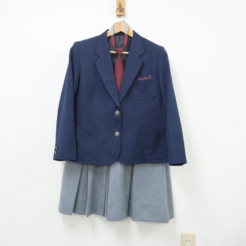 中古制服】千葉県 習志野市第三中学校 女子制服 5点（ブレザー・ベスト・スカート）sf013382【リサイクル学生服】 | 中古制服通販パレイド